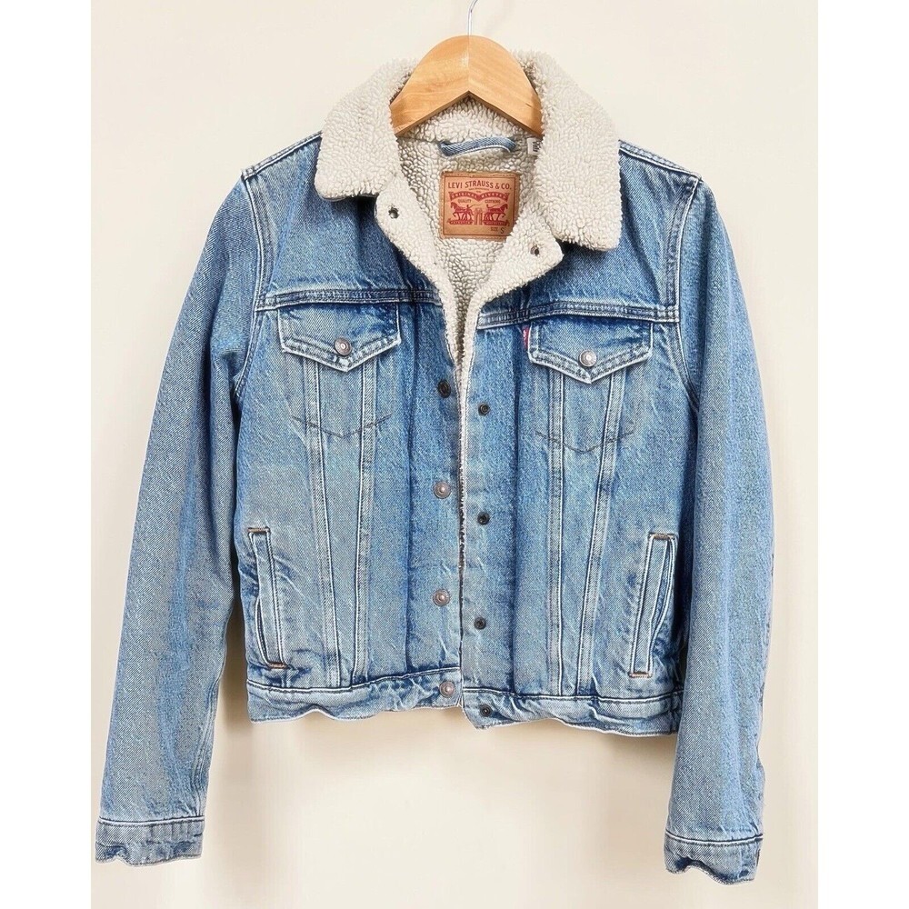 Levi’s Sherpa Denim Jacket- Small
